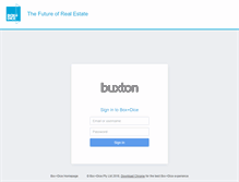 Tablet Screenshot of buxton.boxdice.com.au